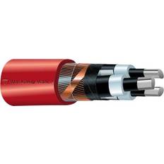 Mellemspændingskabel Pex-s-al 3x240/35 Rød 12kv