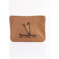 Wallets & Key Holders Carhartt WIP Canvas Graphic Safety Pin Embroidery/Hamilton Brown/Black - Portemonnaie - Braun Onesize