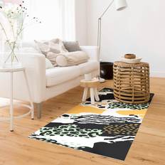 Cebra Alfombras Klebefieber Tapis En Vinyle Animal Print Zebra Tiger Leopard Africa