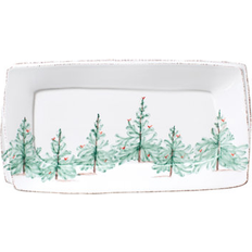 Melamina Piatti da portata Vietri Melamine Lastra Holiday Platter Piatto da portata