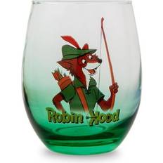 Verde Copas de Vino Silver Buffalo Disney Robin Hood Stemless Wine Glass Holds 20 Ounces Copa de Vino