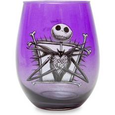 Purple Wine Glasses Silver Buffalo Disney The Nightmare Before Christmas Jack Skellington Wine Glass 59.1cl