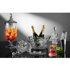 Crystal Glass Bar Equipment Godinger Dublin Clear Ice Bucket