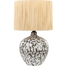 Beliani Ceramic Bedside Cone Table Lamp