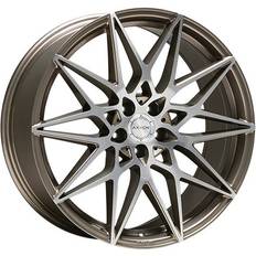 20" - 5/120 - 9" Autofelgen Axxion AX9 platinum grey full machined 9.0Jx20 5x120 ET30