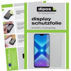 Dipos Displayschutzfolie Antireflex 2 Stück, Honor 8X Smartphone Schutzfolie