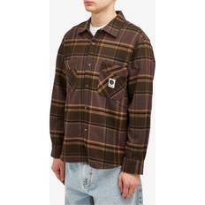 Clothing Polar Skate Co. Mike Flannel Shirt brown/mauve