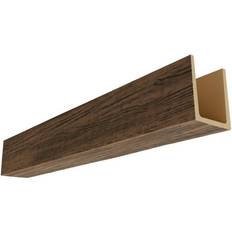 Ceiling Mouldings Ekena Millwork 5 192 L 3-Sided U-Beam HeritageTimber Beam