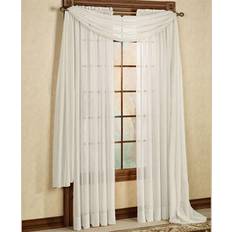 Collections Etc Elegance Sheer Window