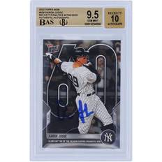 Topps Now Aaron Judge New York Yankees Autographed 2022 Topps Now 60th HR #929 Beckett Fanatics Witnessed Authenticated 9.5/10 Card 9.5,9.5,10,10 Subgrades