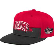 Polyester Caps Mitchell & Ness Youth Red/Black UNLV Rebels Half and Half Snapback Hat