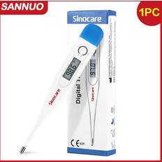 Sinocare Sinocare termometer til feber, digitalt basal kroppstermometer muntlig, armhule eller rektal temperatur elektronisk lcd-skjerm