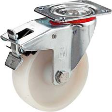 Wicke Polyamidhjul Stålplåt ØxB 100x38 mm
