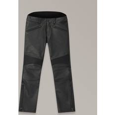 Belstaff McGregor Fender 2.0 Motorrad Lederhose, schwarz, Größe