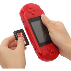 Game Consoles Selloria PXP3 Game Console Red PXP3 Game Console Handheld Portable 16 Bit New Retro Video Free Games