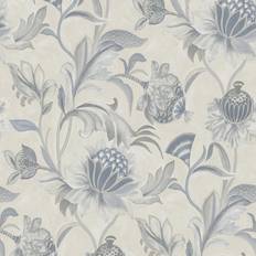 Holden Decor Holden Cecelia Jacobean Blue Dove Wallpaper