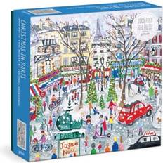 Galison Michael Storrings Christmas in Paris 1000 Piece Puzzle