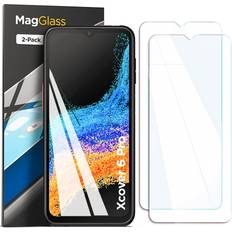 MagGlass magglass 2-Pack Tempered Glass for Galaxy XCover 6 PRO Screen Protector 2022 Samsung XCover6 Pro