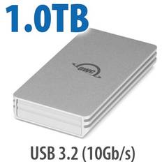 OWC Hårddisk OWC 1.0TB OWC Envoy USB 3.2 10Gb/s Bus-Powered Portable NVMe SSD
