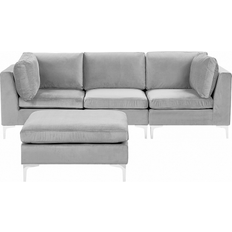 Silver/Chrome Sofas Beliani Forkromet Sofa