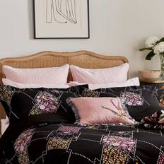 Ted Baker Bed Linen Ted Baker Diamonds Super Kingsize Duvet Cover Black