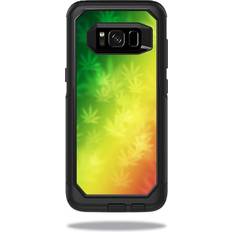 MightySkins OTCSGS8-Rasta Rainbow for Otterbox Commuter Samsung Galaxy S8 Case Wrap Cover Sticker Rasta Rainbow