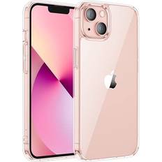 Unbreakcable Case for iPhone 13 6.1 Inch [Shockproof & Anti-Scratch] Ultra Clear Hard PC Back, Soft TPU Bumper Protective Phone Case Cover for
