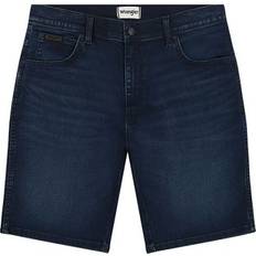 Wrangler Herren Shorts Wrangler Jeansshorts Texas 112350904 Dunkelblau Regular Fit