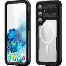Digi4u Case For Samsung Galaxy S24 Plus 360° Waterproof Shockproof Full Cover Black