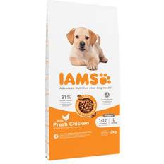 Hvalpe tørfoder IAMS Tørfoder Med Kylling Junior 12kg
