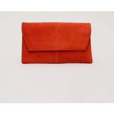 Recycled Materials - Women Clutches Phase Eight Women's Square Suede Clutch