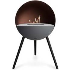 Brown Ethanol Fireplaces Le Feu Eye Bioethanol Fireplace Mocca in Brown/Black