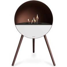 Brown Ethanol Fireplaces Le Feu Eye Bioethanol Fireplace Mocca in Brown/White