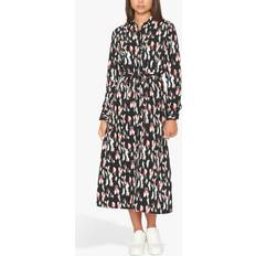 Animal Shirt Midi Dress, Multi