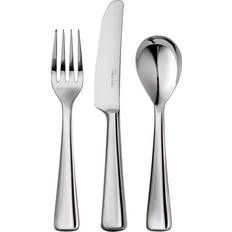 Baby Care Robert Welch Malvern Bright 18/10 3 Piece Kids Cutlery Set, Stainless Steel