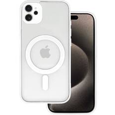 Skal-man iPhone 11 Magsafe Transparent Vit