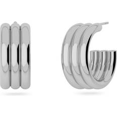 Edblad Monica Large Creoles Earrings - Steel