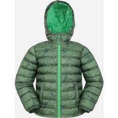 Mountain warehouse Childrens/Kids Seasons Dinosaur Padded Jacket Green years/10 years