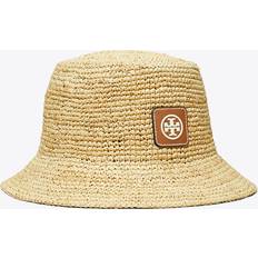 Tory Burch Accessoires Tory Burch Straw Bucket Hat Natural