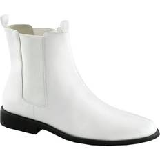 Chelsea Boots Trooper-12 funtasma unisex chelsea-stiefeletten elastikeinsätze weiß lederoptik Weiß