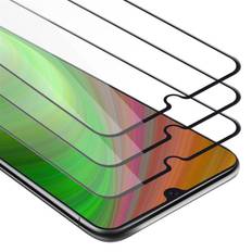 Cadorabo 3x Tempered Glass for Samsung Galaxy A50 Protection Display Saver Screen Protection Protective Film