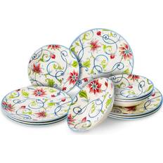 Kitchen Accessories Tudor 12-Piece Premium Quality Porcelain Dinnerware Dinner Set 12pcs
