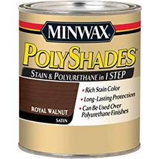 Minwax PolyShades Wood Stain + Polyurethane Finish Quart, Walnut, Satin