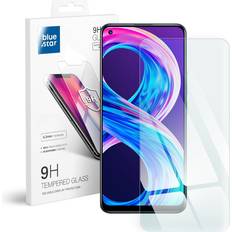 Blue Star Härdat Glas Skärmskydd till Realme 8/8 Pro TheMobileStore Realme 8 tillbehör