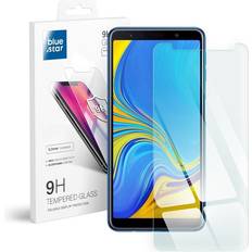 Blue Star Skärmskydd Blue Star Härdat Glas Skärmskydd till Samsung A7 2018 TheMobileStore Galaxy A7 2018 Skärmskydd