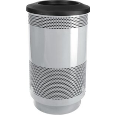 Witt Stadium Series Perforated Metal Receptacle 35 Gallon Trash Can