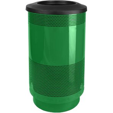 Witt Stadium Series Perforated Metal Receptacle 35 Gallon Trash Can