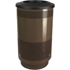 Witt Stadium Series Perforated Metal Receptacle 35 Gallon Trash Can