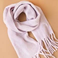 Purple Scarfs Lisa Angel Pastel Lilac Winter Scarf purple one