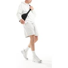 Weekday – Gråmelerade jersey-shorts-Grå/a